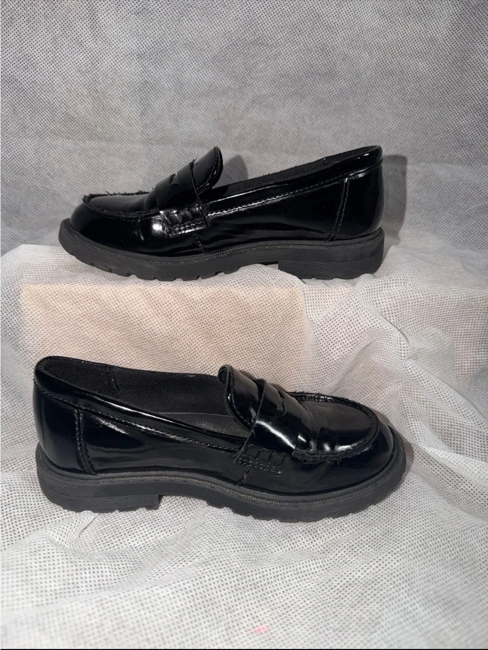 Classic Black Patent Loafer for little girls/toddler  size 10